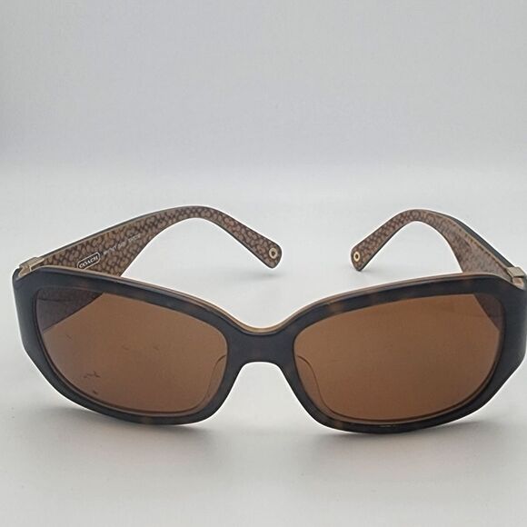 Coach Whitney Brown Tortoiseshell Sunglasses - Picture 3 of 10